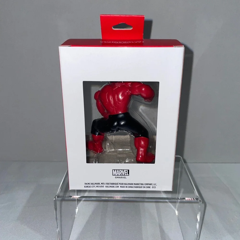 Hallmark Marvel Red Hulk Christmas Ornament Captain America Brave New World NEW
